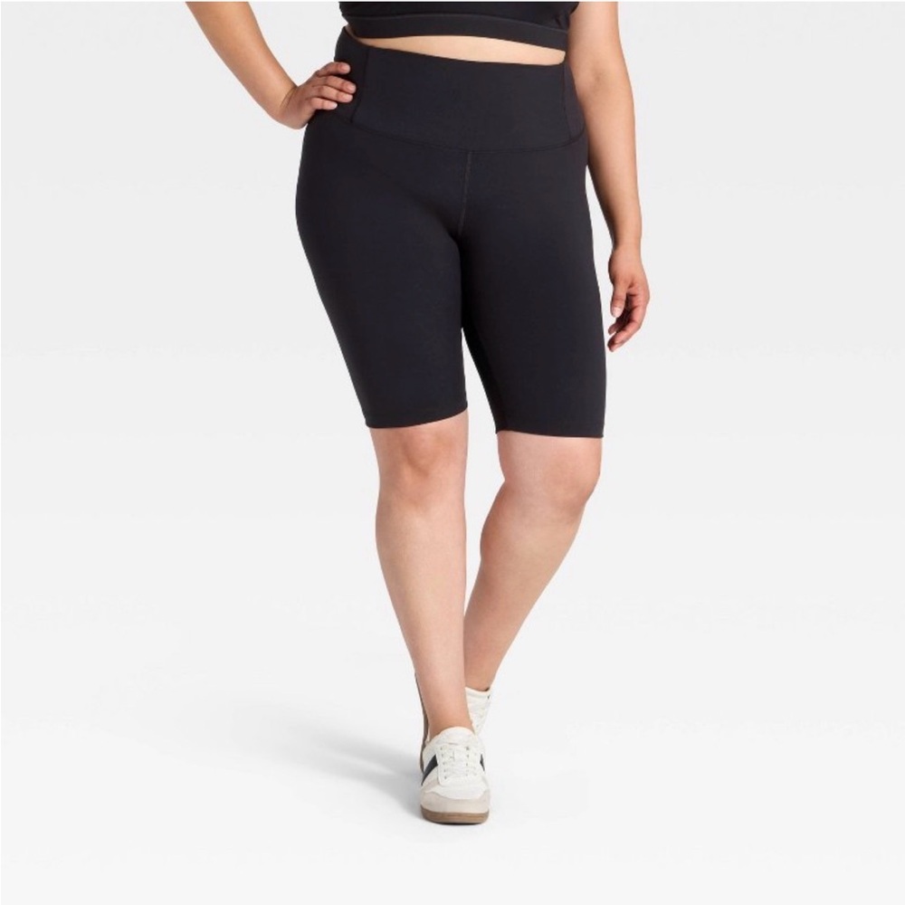 All in Motion Women's Black Bike Shorts